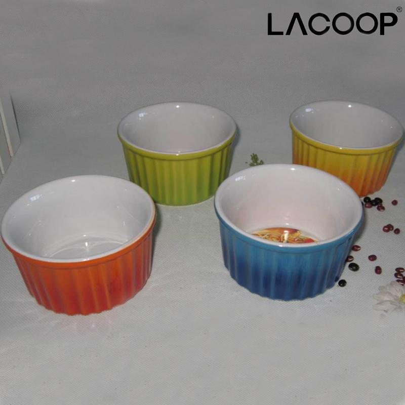 LACOOP 4寸细条纹盅-LCA0006