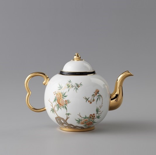国瓷永丰源夫人瓷石榴家园2头咖啡壶|茶壶