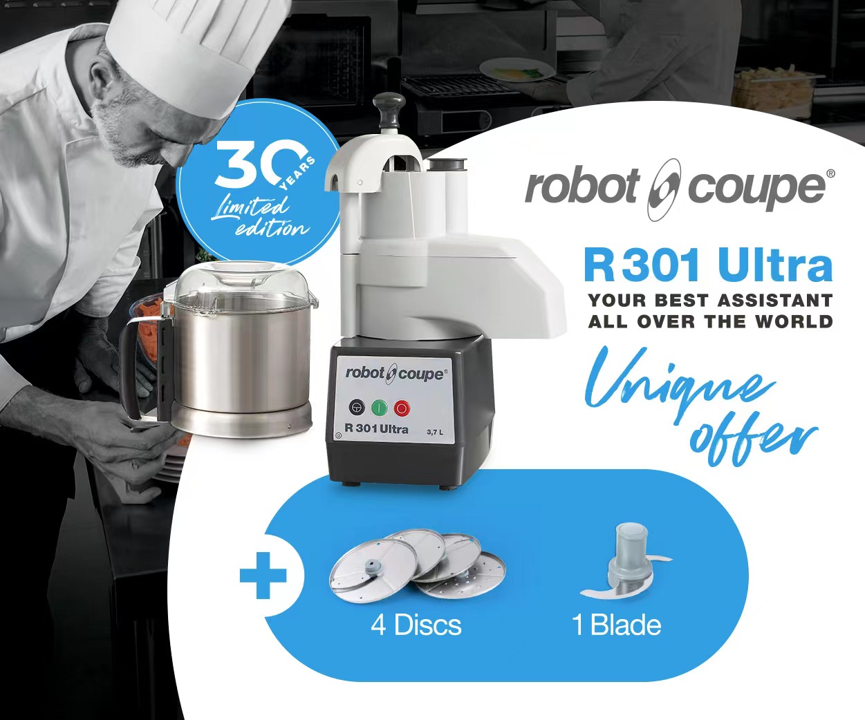法国robot coupe R301Ultra蔬果处理机